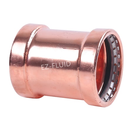 Ez-Fluid 4 P x P COPPER PRESS XL COUPLING NO STOP EZPC018